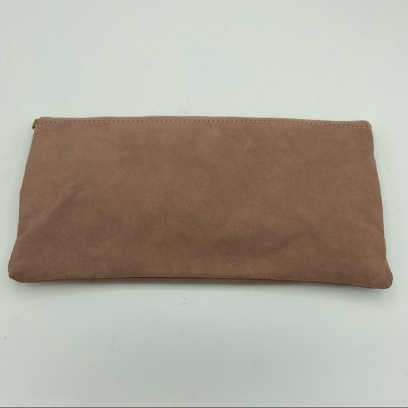 Primadonna Collection Mauve Rose Microsuede Magnetic Closure Clutch Purse - Picture 10 of 10